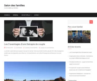 Salondesfamilles.ca(Salon des familles) Screenshot