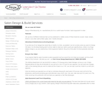 Salondesign.com(Design X Mfg) Screenshot