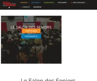 Salondesseniors.com(Le salon des seniors) Screenshot