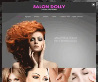 Salondolly.ca(Salon Dolly) Screenshot