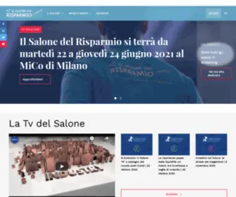 Salonedelrisparmio.com(Salone del Risparmio) Screenshot