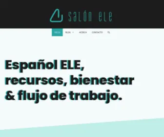 Salonele.com(Salón ELE) Screenshot