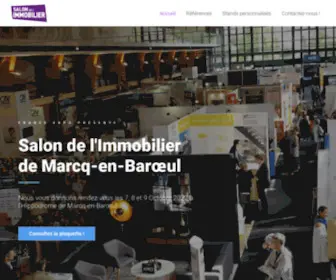 Salonimmomarcq.com(Salon) Screenshot