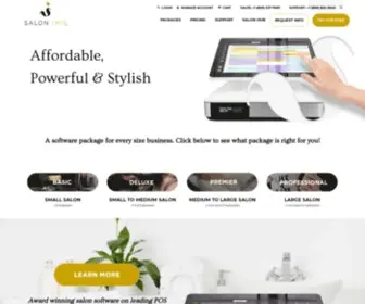 Saloniris.com(Salon Software) Screenshot