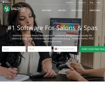 Salonist.io(Salon Software) Screenshot