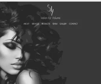 Salonlevolume.com(Hair Salon Frisco TX) Screenshot