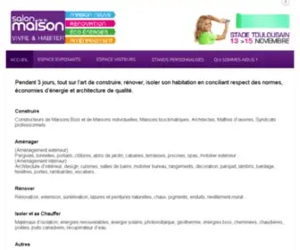 Salonmaisondemaintoulouse.com(L’ecologie de demain) Screenshot