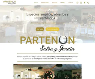 Salonparthenonfiestas.com(Salón) Screenshot