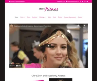 Salonpicasso.ca(Salon Picasso) Screenshot