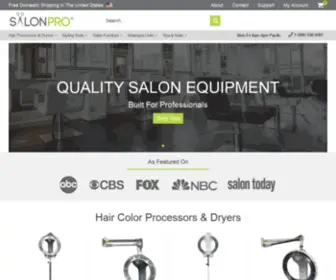 Salonproequipment.com(SalonPro Equipment) Screenshot