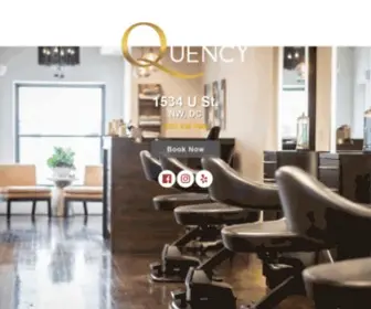 Salonquency.com(Salon Quency) Screenshot