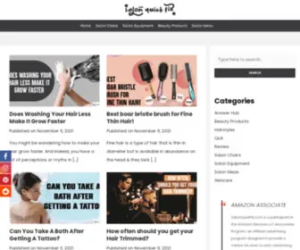 Salonquickfix.com(Salon Quick Fix) Screenshot