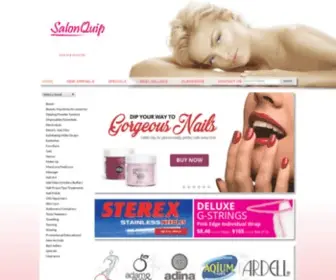 Salonquip.com.au(Salon Supplies & Wholesale Beauty Supplies Australia) Screenshot