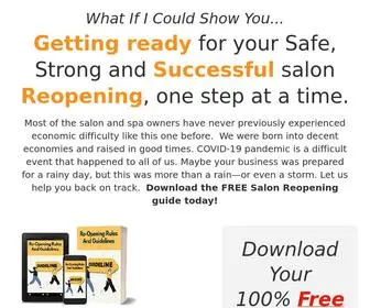 Salonreopeningguide.com(Salon Reopening Guide) Screenshot