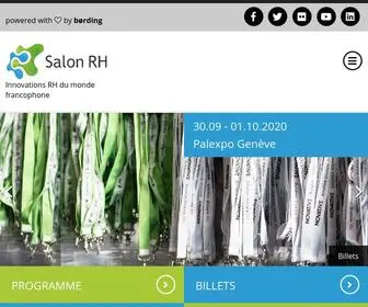 Salonrh.com(Salon RH) Screenshot