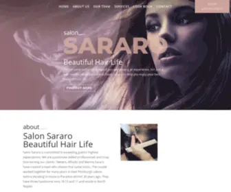 Salonsararo.com(Salon Sararo) Screenshot