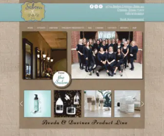 Salonsatstonegate.com(SALONS AT STONE GATE) Screenshot