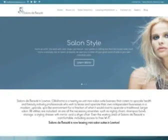 Salonsdebeaute.net(Mini Salon Suites in Lawton Oklahoma) Screenshot