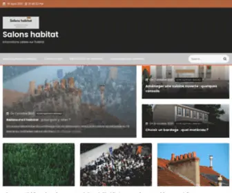 Salonshabitat.fr(Salons habitat) Screenshot