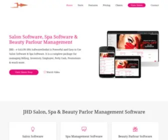 Salonspa.in(JHD Software(India)) Screenshot