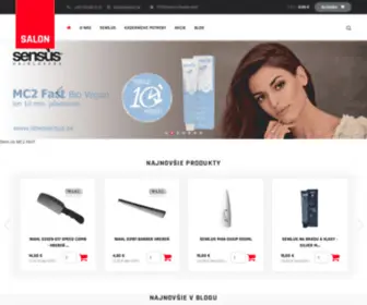 Salons.sk(Kadernícke potreby a profesionálna vlasová kozmetika) Screenshot