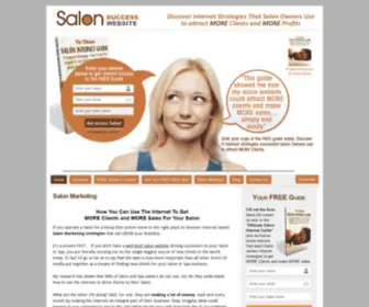 Salonsuccesswebsite.com(^ @SANABB1) Screenshot