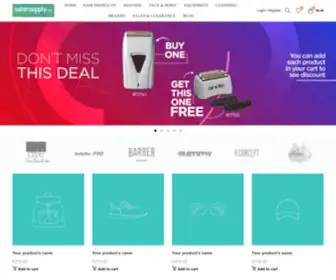 Salonsupply.com(Salon Supply) Screenshot