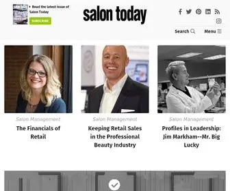 Salontoday.com(Salon Today) Screenshot