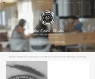 Salontouchstudio.com(SalonTouch Studio) Screenshot