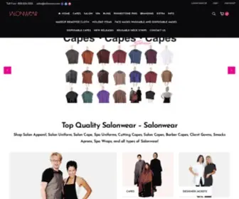 Salonwear.com(Top Quality Salon Capes) Screenshot