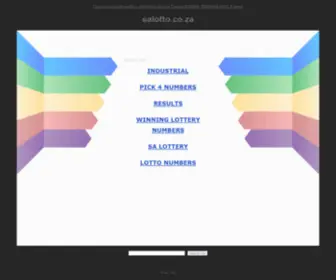 Salotto.co.za(salotto) Screenshot