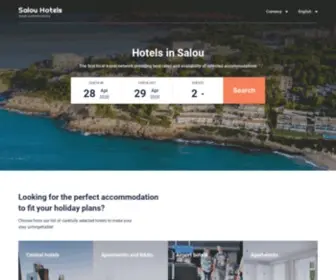 Salouhoteles.org(Salou hotels & apartments) Screenshot