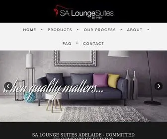 Saloungesuites.com.au(Sofa Adelaide) Screenshot