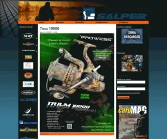 Salpersl.com(Salper SL) Screenshot