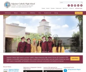 Salpointe.org(Salpointe Catholic HS) Screenshot