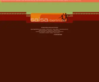 Salsa-Berlin.com(All about Salsa in Berlin) Screenshot