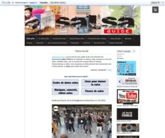 Salsa-Guide.fr(Le portail parisien de la salsa) Screenshot