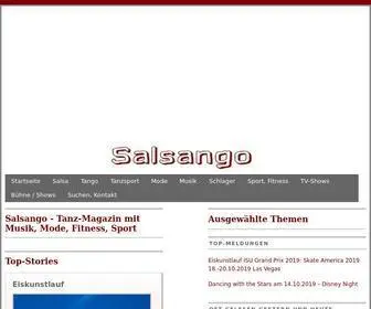 Salsa-UND-Tango.de(Magazin mit Musik) Screenshot