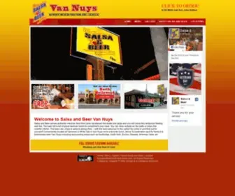 Salsaandbeervannuys.com(Salsa And Beer) Screenshot