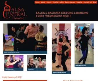 Salsacentraldenver.com(Salsa Central Denver) Screenshot