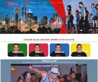 Salsadallas.com(Salsa Lessons in Dallas Texas) Screenshot