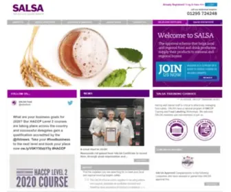 Salsafood.co.uk(SALSA) Screenshot