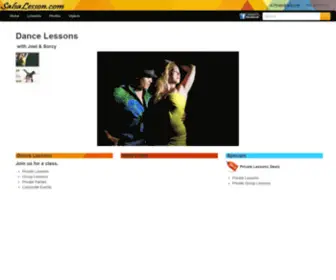 Salsalesson.com(Salsa Lessons) Screenshot