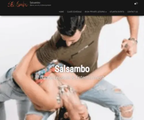 Salsambo.com(Dance Lessons & Entertainment) Screenshot
