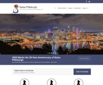 Salsapittsburgh.com(Salsa Pittsburgh) Screenshot