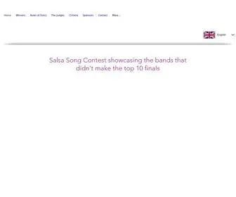 Salsasongcontest.com(Salsa Song Contest) Screenshot