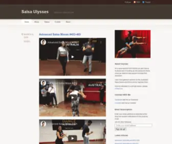 Salsaulysses.com(Salsa Ulysses) Screenshot