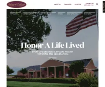 Salseranddillardvisalia.com(Salser & Dillard Funeral Chapel) Screenshot