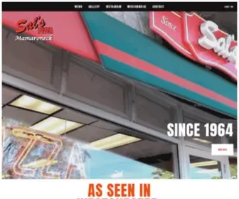 Salsmamaroneck.com(Sal's Pizzeria) Screenshot
