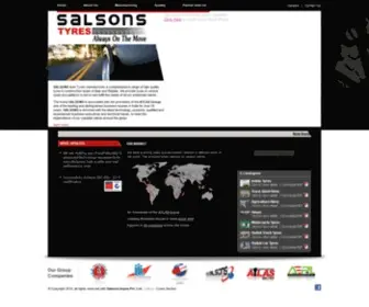 Salsonstyres.com(Salsons Tyres) Screenshot